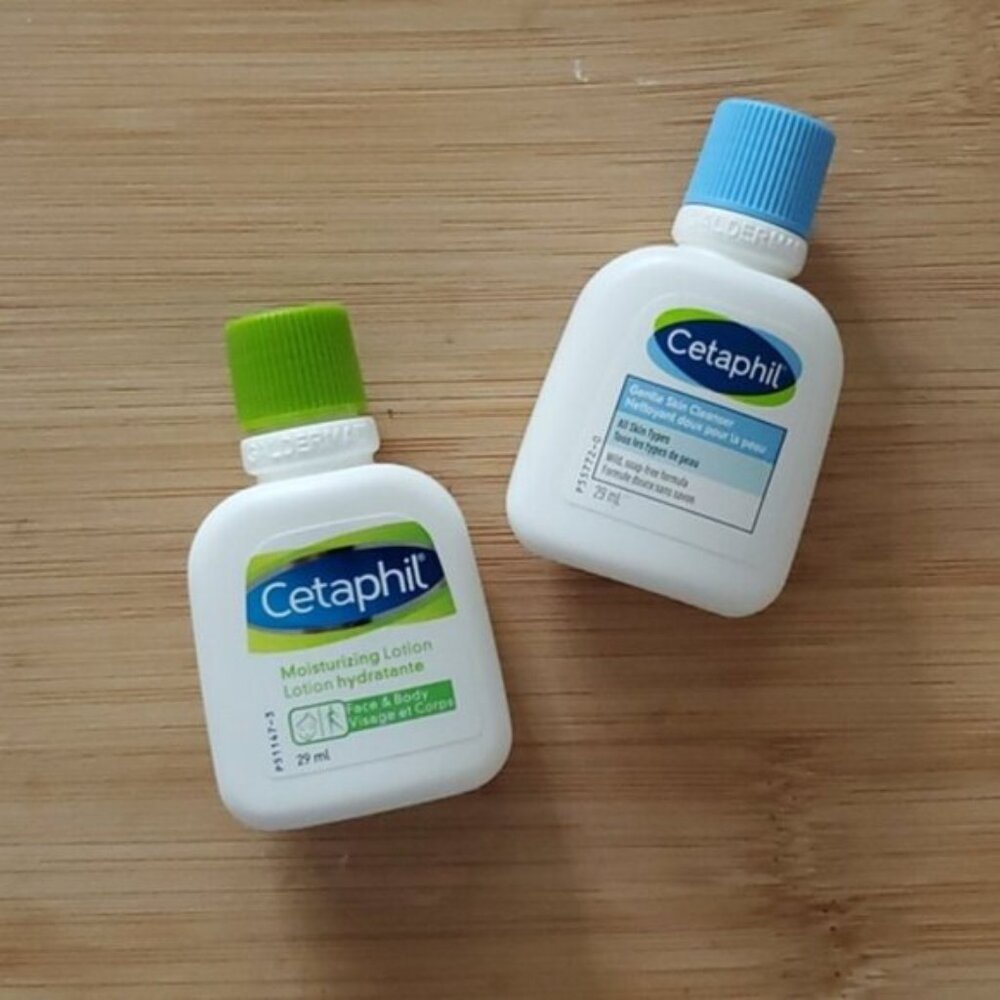 Cetaphil Bundle- Total 58ml- Moisturizing Lotion + Gentle Skin Cleanser